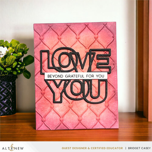 Altenew - Dies - Outlined Love You 5 Altenew - Dies - Outlined Love You