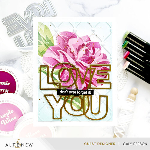 Altenew - Dies - Outlined Love You 6 Altenew - Dies - Outlined Love You