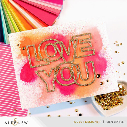 Altenew - Dies - Outlined Love You 8 Altenew - Dies - Outlined Love You