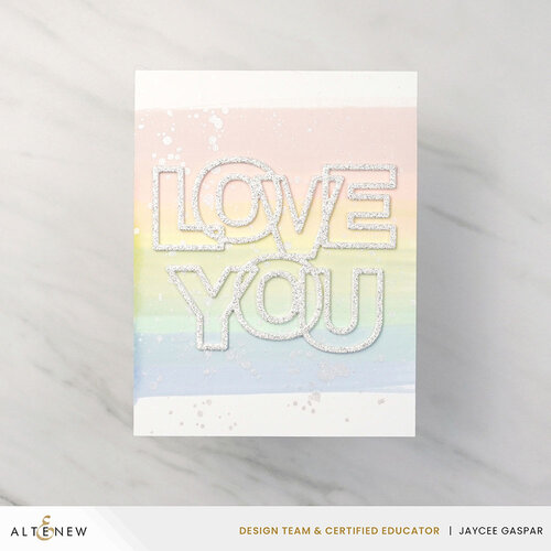 Altenew - Dies - Outlined Love You 9 Altenew - Dies - Outlined Love You