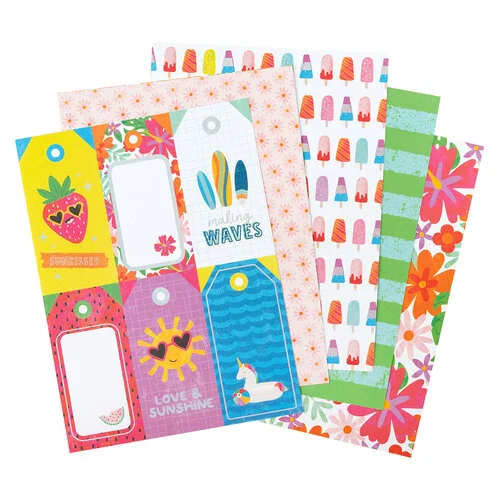 Pebbles - Fun In The Sun Collection - 6 x 8 Paper Pad