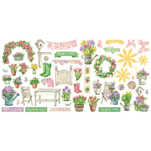 Graphic 45 - Grow With Love Collection - Ephemera