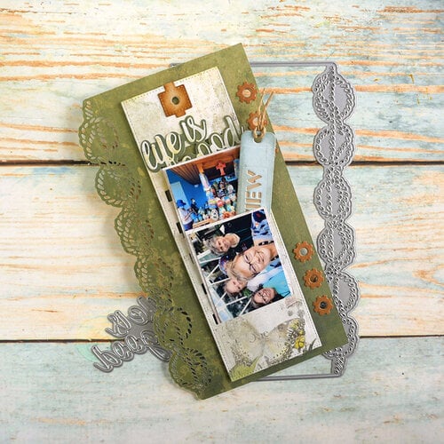 Elizabeth Craft Designs - Planner Essentials Collection - Dies - Essential Set 49 - Rope Border 2 Elizabeth Craft Designs - Planner Essentials Collection - Dies - Essential Set 49 - Rope Border