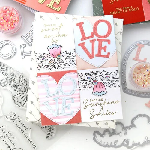 Pinkfresh Studio - Clear Photopolymer Stamps - Sending Love 4 Pinkfresh Studio - Clear Photopolymer Stamps - Sending Love