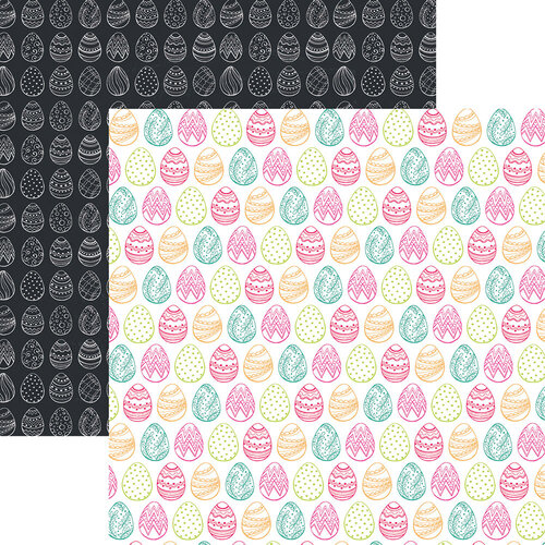Reminisce - Easter Bloom Collection - 12 x 12 Double Sided Paper - Egg Hunt 1 Reminisce - Easter Bloom Collection - 12 x 12 Double Sided Paper - Egg Hunt