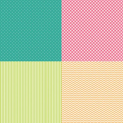 Reminisce - Easter Bloom Collection - 12 x 12 Double Sided Paper - Hello Easter