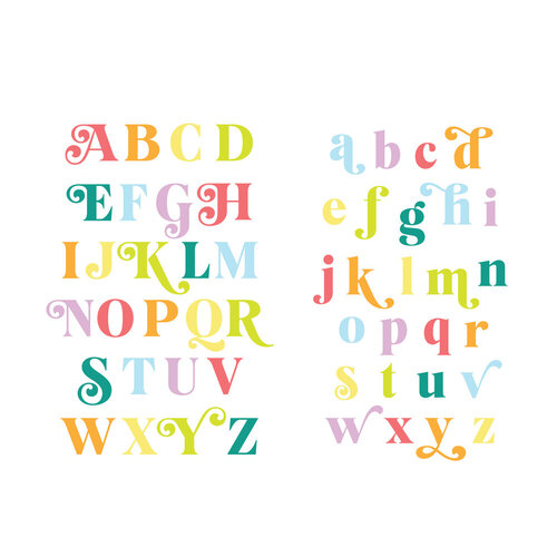 Scrapbook.com - Decorative Die Set - Alphabet Sets - Mega Bundle 2