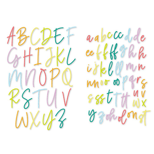 Scrapbook.com - Decorative Die Set - Alphabet Sets - Mega Bundle 2