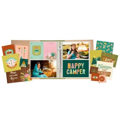 Simple Stories - SNAP Studio Collection - Binder - Green