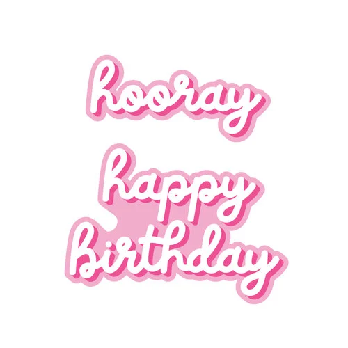 Scrapbook.com - Birthday Celebration - Dies, Paper, Stamp
