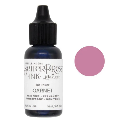Spellbinders - BetterPress Collection - BetterPress Ink - Reinker - Garnet 1 Spellbinders - BetterPress Collection - BetterPress Ink - Reinker - Garnet