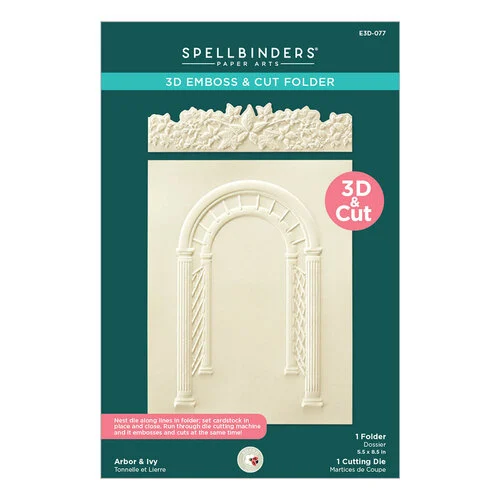 Spellbinders - 3D Cut and Emboss Folder - Arbor and Ivy