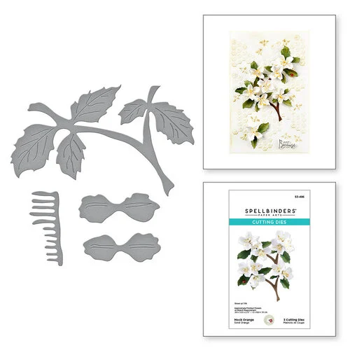 Spellbinders - Dies - Mock Orange 1 Spellbinders - Dies - Mock Orange