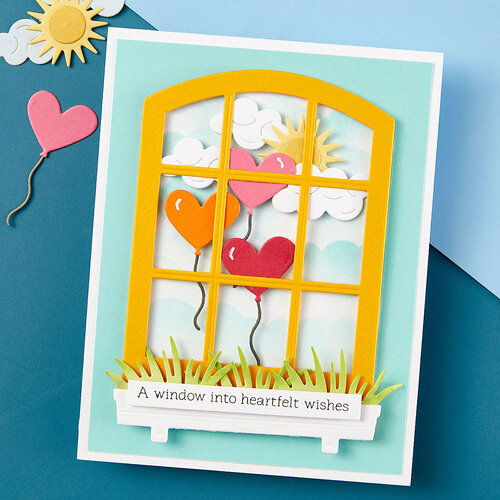 Spellbinders - Windows with a View Collection - Etched Dies - Up in the Air 5 Spellbinders - Windows with a View Collection - Etched Dies - Up in the Air