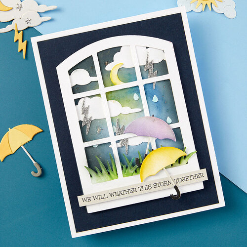 Spellbinders - Windows with a View Collection - Etched Dies - Up in the Air 6 Spellbinders - Windows with a View Collection - Etched Dies - Up in the Air