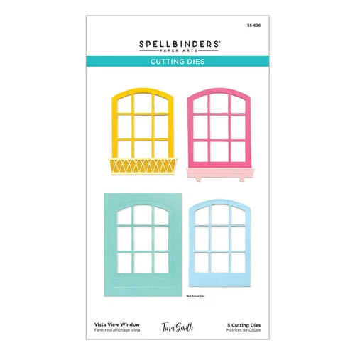 Spellbinders - Windows with a View Collection - Etched Dies - Vista View Window 1 Spellbinders - Windows with a View Collection - Etched Dies - Vista View Window