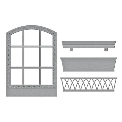 Spellbinders - Windows with a View Collection - Etched Dies - Vista View Window 3 Spellbinders - Windows with a View Collection - Etched Dies - Vista View Window