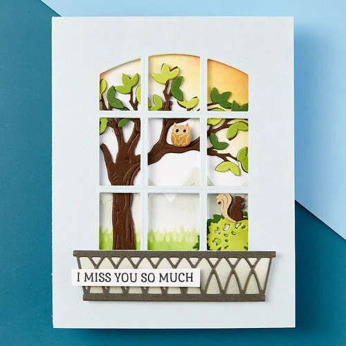 Spellbinders - Windows with a View Collection - Etched Dies - Vista View Window 5 Spellbinders - Windows with a View Collection - Etched Dies - Vista View Window