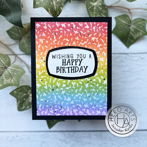 Hero Arts - Ralph Tyndall - Clings - Repositionable Rubber Stamps - Composition Notebook Pattern 4 Hero Arts - Ralph Tyndall - Clings - Repositionable Rubber Stamps - Composition Notebook Pattern