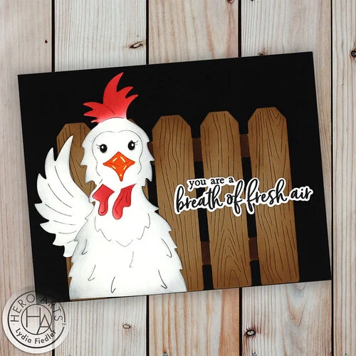 Hero Arts - Fancy Dies - Peeking Chicken 3 Hero Arts - Fancy Dies - Peeking Chicken