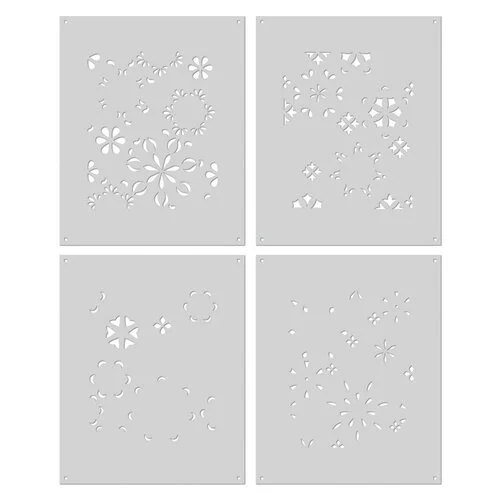 Hero Arts - Stencils - Mandala Flower Pattern 2 Hero Arts - Stencils - Mandala Flower Pattern