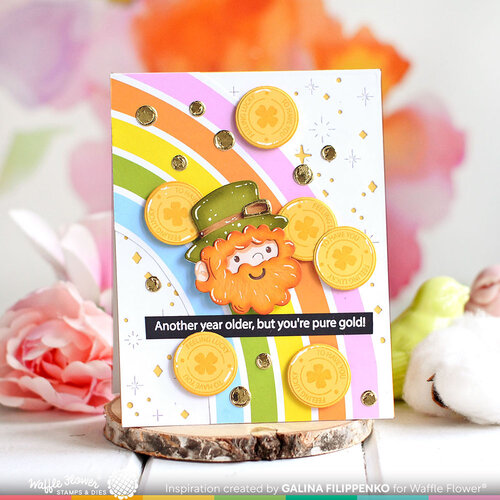 Waffle Flower Crafts - Craft Dies - Sparkles Panel 2 Waffle Flower Crafts - Craft Dies - Sparkles Panel
