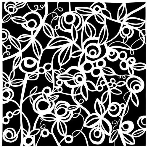 The Crafter's Workshop - 12 x 12 Stencils - Budding Vines