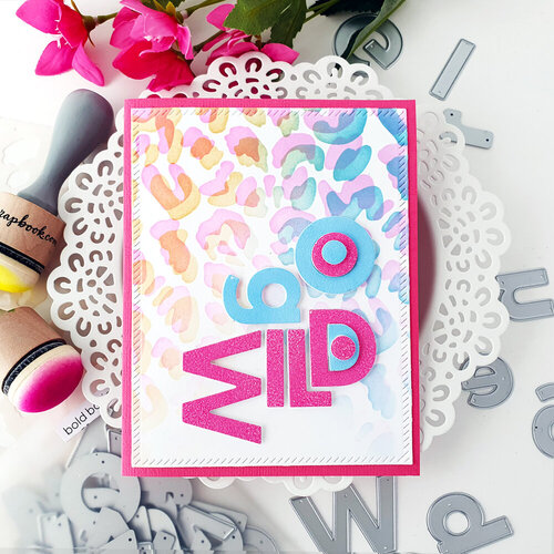 Scrapbook.com - Stencils - Cheetah - 6x8 3 Scrapbook.com - Stencils - Cheetah - 6x8