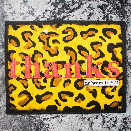 Scrapbook.com - Stencils - Cheetah - 6x8 4 Scrapbook.com - Stencils - Cheetah - 6x8