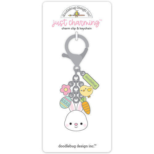 Doodlebug Design - Bunny Hop Collection - Just Charming Clip And Key Chain 1 Doodlebug Design - Bunny Hop Collection - Just Charming Clip And Key Chain