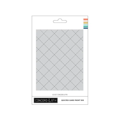 Concord and 9th - Dies - Quilted Card Front 1 Concord and 9th - Dies - Quilted Card Front