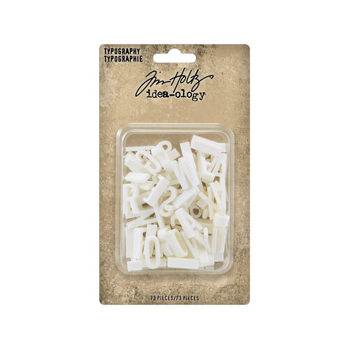 Idea-ology - Tim Holtz - Halloween - Typography 1 Idea-ology - Tim Holtz - Halloween - Typography