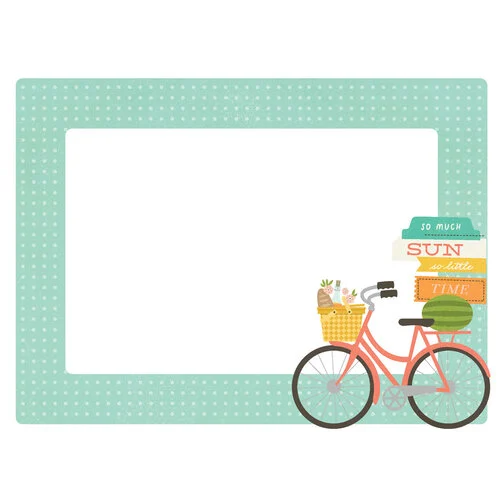 Simple Stories - Summer Snapshots Collection - Chipboard Frames
