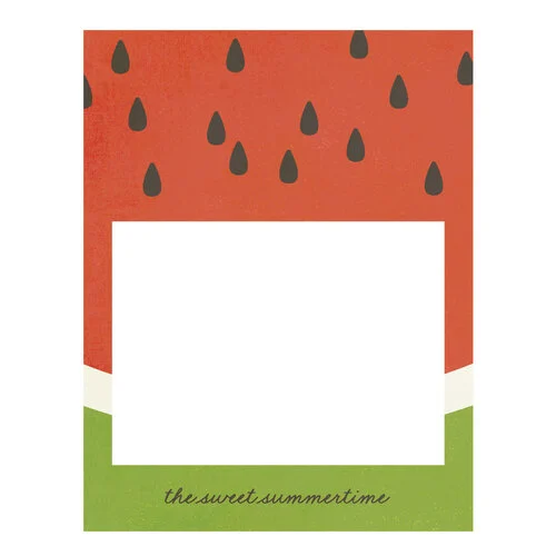 Simple Stories - Summer Snapshots Collection - Chipboard Frames