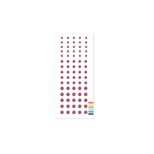 Concord and 9th - Enamel Dots - Wildberry