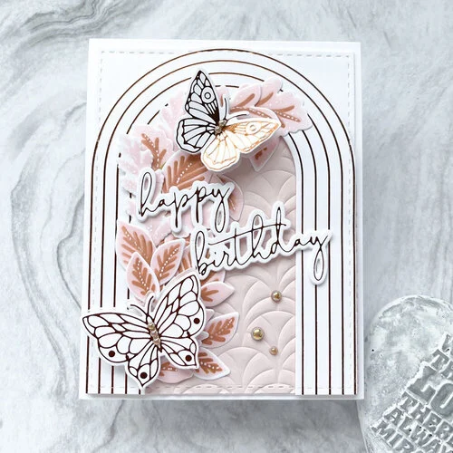 Pinkfresh Studio - Layering Stencils - Fall Foliage 3 Pinkfresh Studio - Layering Stencils - Fall Foliage