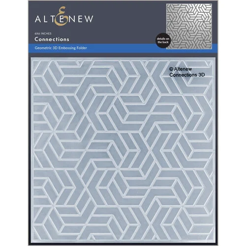 Altenew - Embossing Folder - 3D - Connections