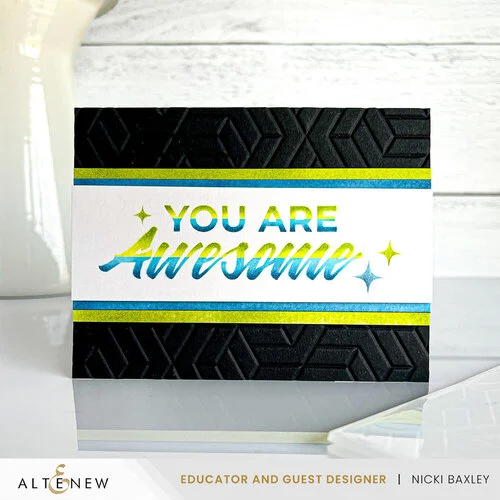 Altenew - Embossing Folder - 3D - Connections