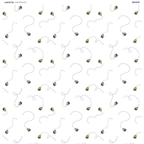 ModaScrap - 12 X 12 Paper Pack - Herbs And Flowers 4 ModaScrap - 12 X 12 Paper Pack - Herbs And Flowers