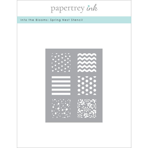 Papertrey Ink - Stencils - Into The Blooms - Spring Nest