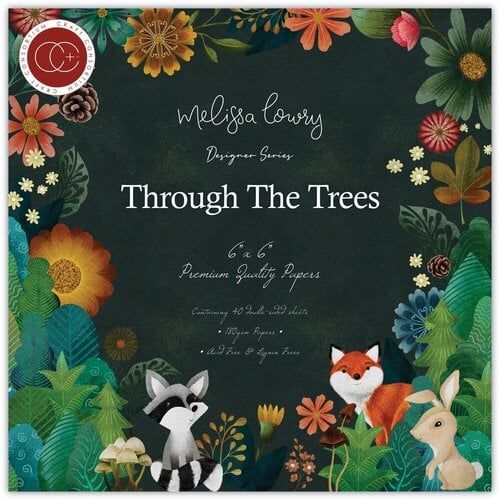 Craft Consortium - 6 x 6 Paper Pad - Through the Trees 1 Craft Consortium - 6 x 6 Paper Pad - Through the Trees