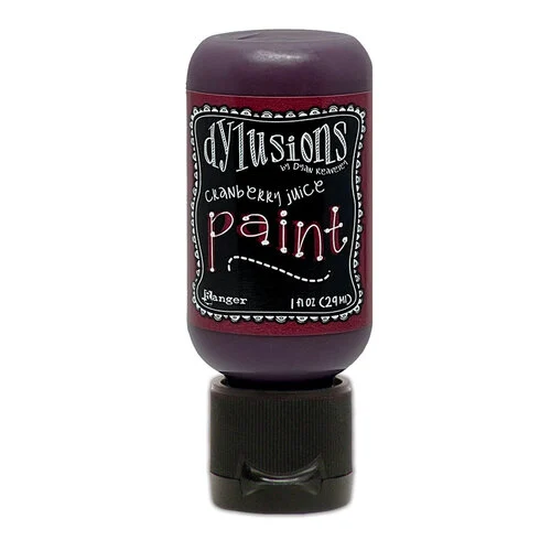 Ranger Ink - Dylusions Paint - Flip Cap Bottle - Cranberry Juice 1 Ranger Ink - Dylusions Paint - Flip Cap Bottle - Cranberry Juice