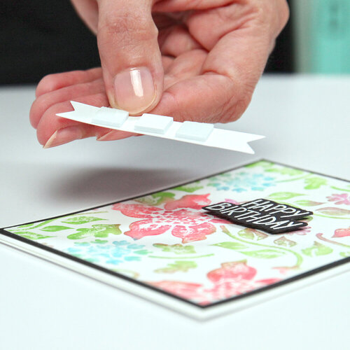 Scrapbook.com - Double Sided Adhesive Foam Squares and Strips - White - 1mm, 2mm, 3mm Thickness 6 Scrapbook.com - Double Sided Adhesive Foam Squares and Strips - White - 1mm, 2mm, 3mm Thickness
