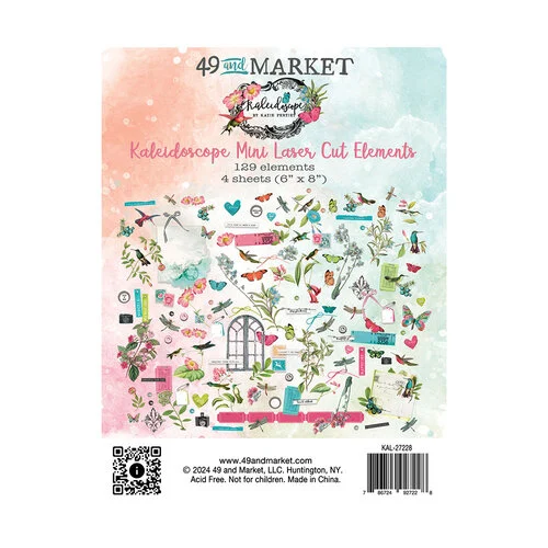 49 and Market - Kaleidoscope Collection - Laser Cuts Elements - Mini 1 49 and Market - Kaleidoscope Collection - Laser Cuts Elements - Mini