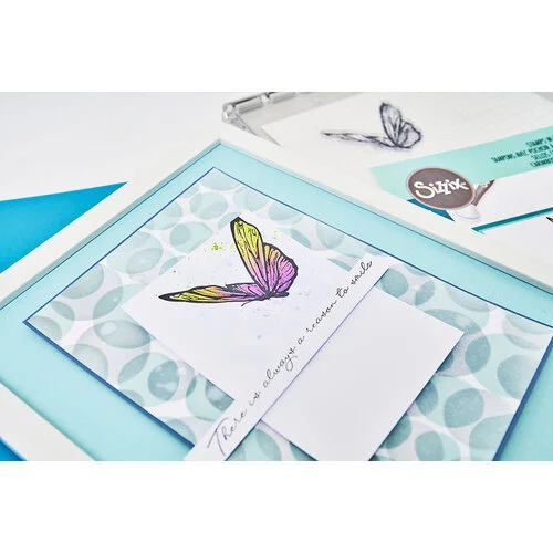 Sizzix - Stacey Park - Clear Stamps and Stencils Set - Cosmopolitan - Farfallina 13 Sizzix - Stacey Park - Clear Stamps and Stencils Set - Cosmopolitan - Farfallina