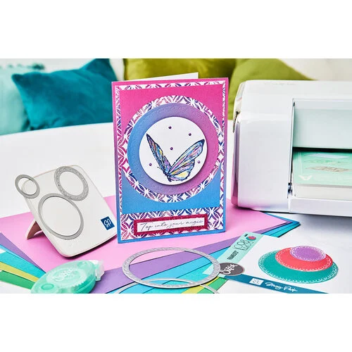 Sizzix - Stacey Park - Clear Stamps and Stencils Set - Cosmopolitan - Farfallina 5 Sizzix - Stacey Park - Clear Stamps and Stencils Set - Cosmopolitan - Farfallina