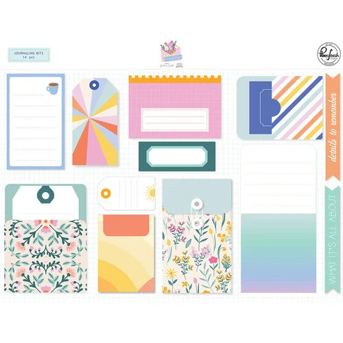 Pinkfresh Studio - The Simple Things Collection - Journaling Bits 1 Pinkfresh Studio - The Simple Things Collection - Journaling Bits