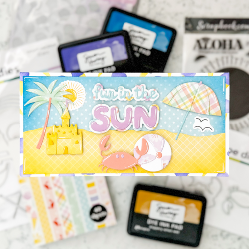 Scrapbook.com - Sunkissed - Patterned Cardstock Paper Pad - Double Sided - 6x8 - 40 Sheets 11 Scrapbook.com - Sunkissed - Patterned Cardstock Paper Pad - Double Sided - 6x8 - 40 Sheets