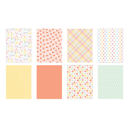 Scrapbook.com - Sunkissed - Patterned Cardstock Paper Pad - Double Sided - 6x8 - 40 Sheets 2 Scrapbook.com - Sunkissed - Patterned Cardstock Paper Pad - Double Sided - 6x8 - 40 Sheets
