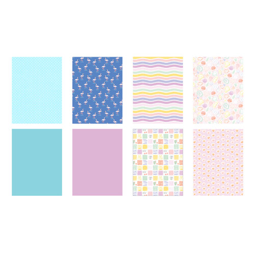 Scrapbook.com - Sunkissed - Patterned Cardstock Paper Pad - Double Sided - 6x8 - 40 Sheets 3 Scrapbook.com - Sunkissed - Patterned Cardstock Paper Pad - Double Sided - 6x8 - 40 Sheets